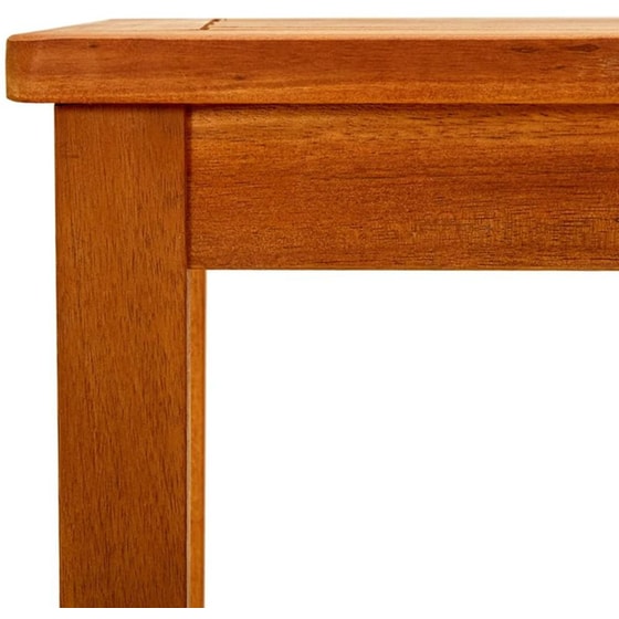 Τραπέζι Εξωτερικού Χώρου VidaXL από Ξύλο 90x50x36 cm - Καφέ image 5