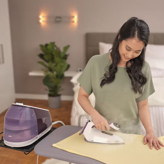 BRAUN CareStyle 5 Steam IS5247VI 7.5 bar με Δοχείο Νερού 2 L Μωβ Σύστημα Σιδερώματος image 5