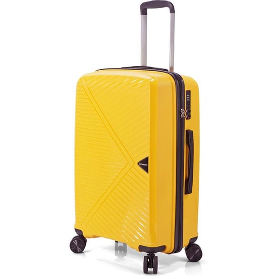 Βαλίτσα&nbsp;Μεγάλη&nbsp;Benzi&nbsp;Κίτρινο 76cm image 1