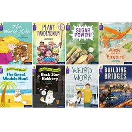 Oxford Reading Tree Word Sparks: Level 11: Mixed Pack of 8 (Junior;A1-A2)