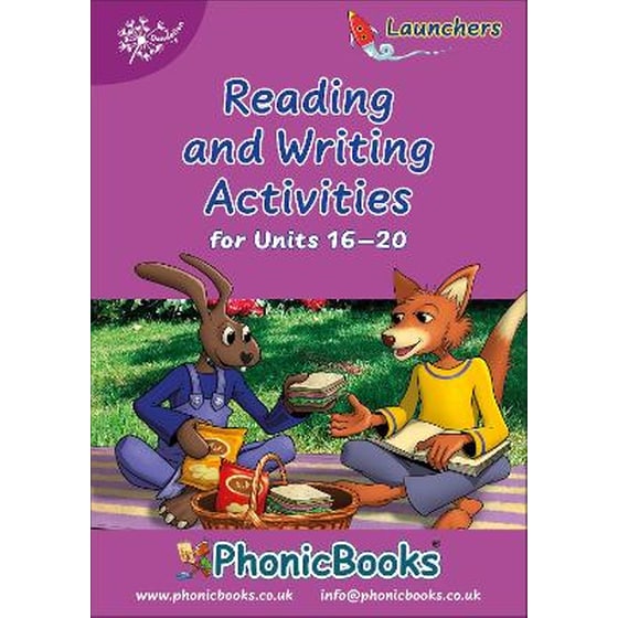 Dandelion Launchers Workbook Reading and Writing Activities for Units 16-20 image 0