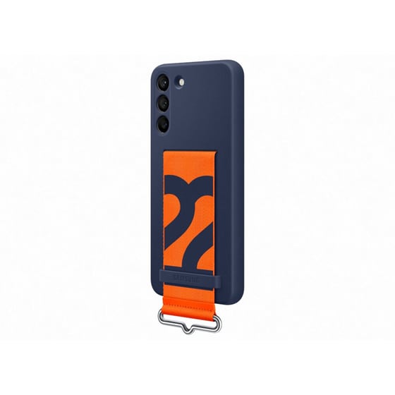 Θήκη Samsung Galaxy S22+ - Samsung Silicone Cover with Strap - Navy image 2