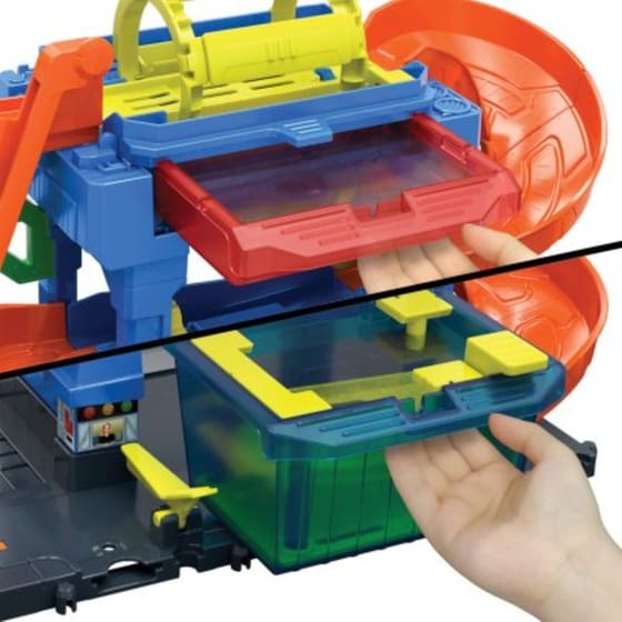 Mattel Hot Wheels® City: Color Shifters - Πλυντήριο Αυτοκινήτων Σετ Παιχνιδιού (HTN80) image 3