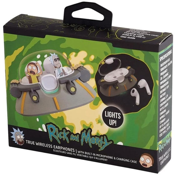 Ακουστικά Bluetooth Lazerbuilt  Rick And Morty - Λευκό image 3
