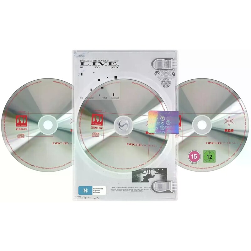 Bring Me The Horizon – L.I.V.E. In São Paulo (Cd - Dvd)