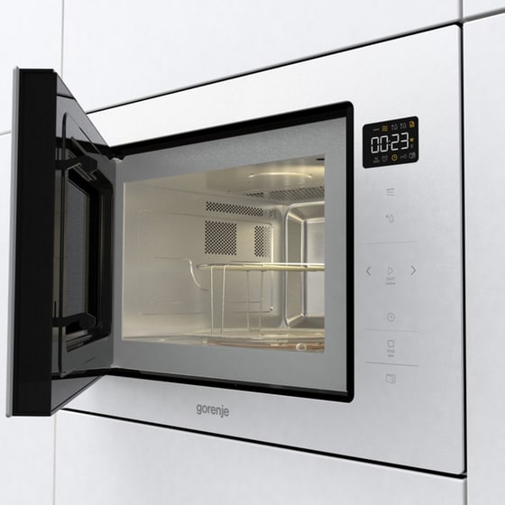 GORENJE BM251SG2WG 25 Lt Εντοιχιζόμενος Φούρνος Μικροκυμάτων με Grill Λευκό image 2