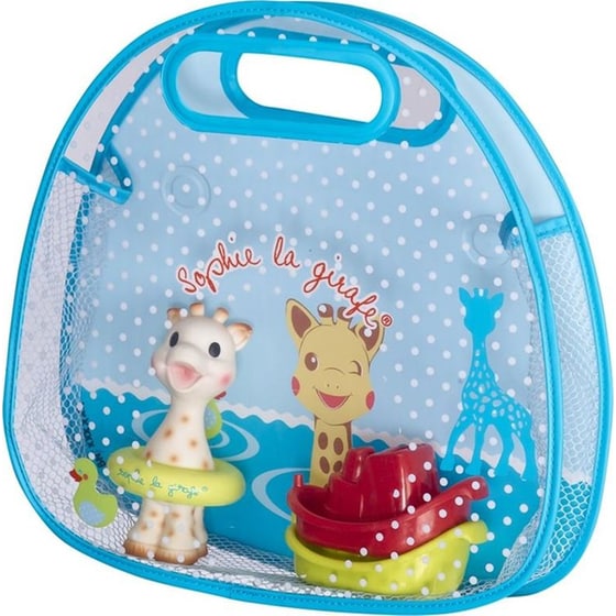 Σετ Παιχνίδια Μπάνιου & Τσάντα Φύλαξης Sophie The Giraffe 523421 image 0