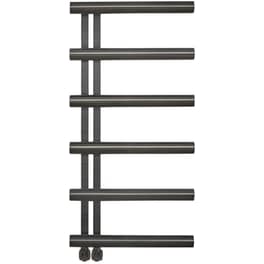 THERMO ACCENT ACC10050-411 Πετσετοκρεμάστρα Μπάνιου Μαύρο