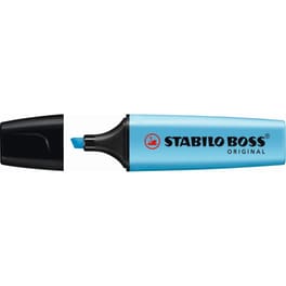 Μαρκαδόροι Υπογράμμισης Stabilo Boss 70/31 Μπλε (10 Τεμάχια)