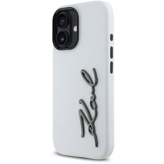 Θήκη Apple Iphone 16 -Karl Lagerfeld - Λευκό image 2