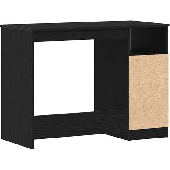 Γραφείο VidaXL με Συρτάρια από Τεχνητό Ξύλο 102x50x76 cm - Μαύρη Δρυς image 6