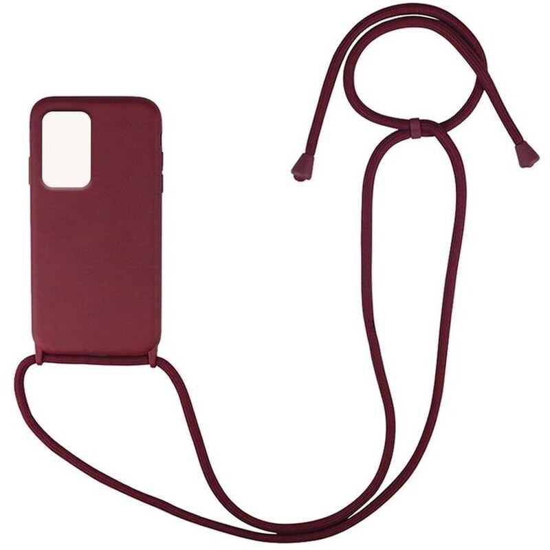 Θήκη Xiaomi Redmi Note 11s 5g - Sonique Carryhang Με Κορδόνι - Μπορντό