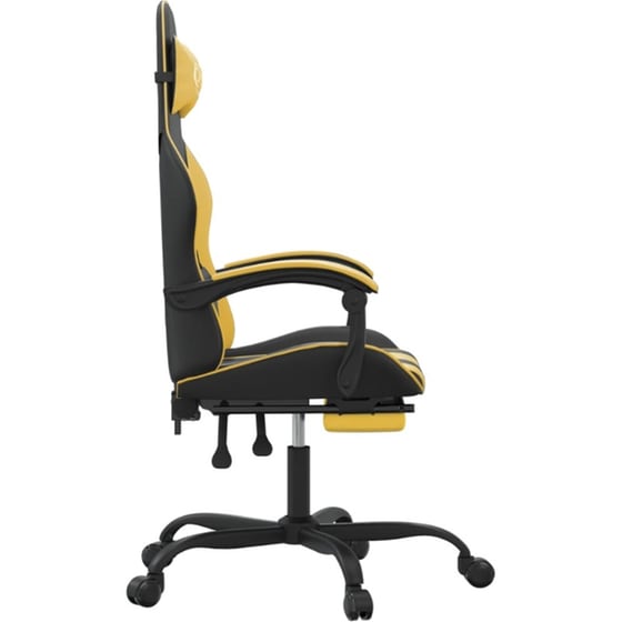 Καρέκλα Gaming VIDAXL 349605 με Υποπόδιο από Τεχνητό Δέρμα image 2