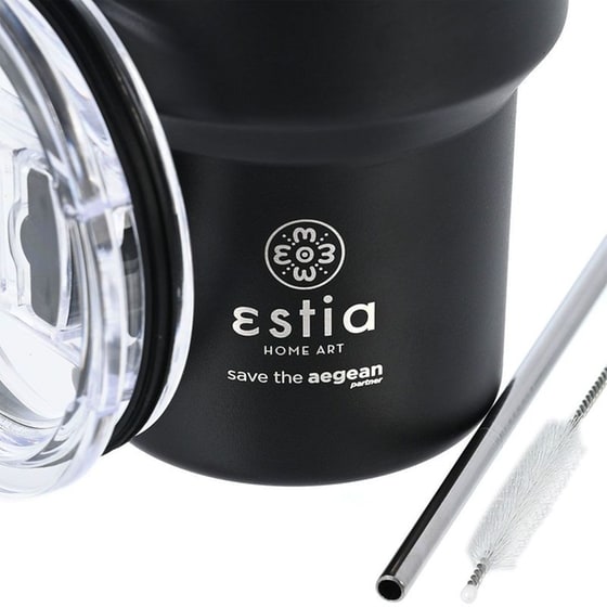 Ποτήρι Θερμός Estia Midnight Black 400ml image 3