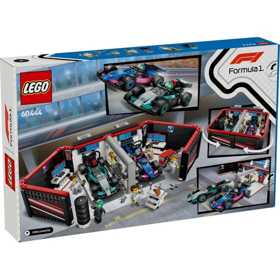 LEGO® City F1® Garage & Mercedes-AMG & Alpine Cars (60444) image 4