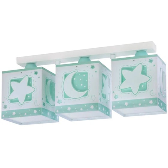 Παιδικό Φωτιστικό Οροφής Ango Moon 63233NH - Πράσινο image 0