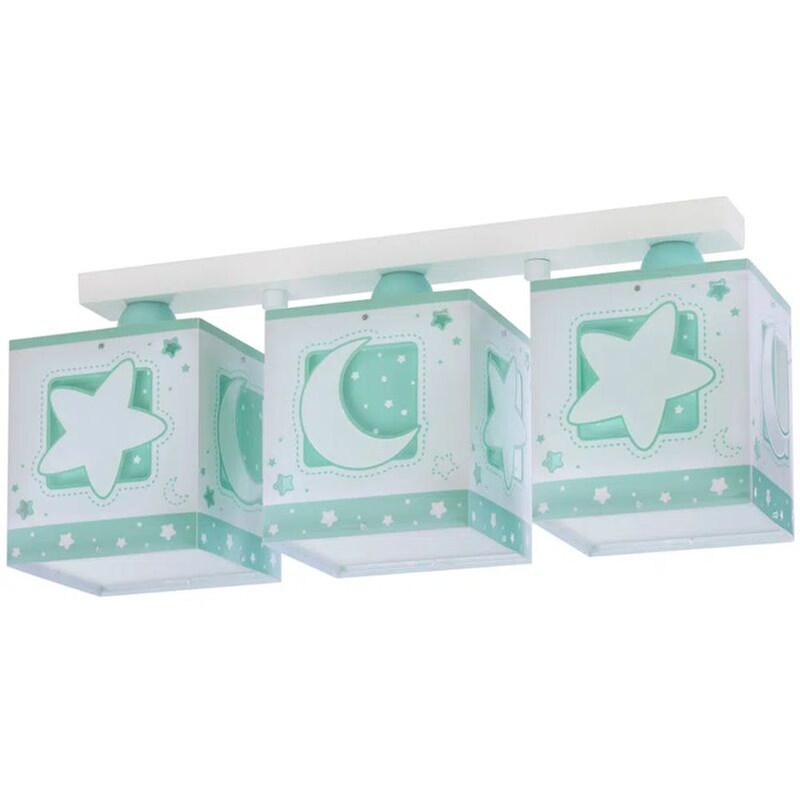 Παιδικό Φωτιστικό Οροφής Ango Moon 63233NH - Πράσινο