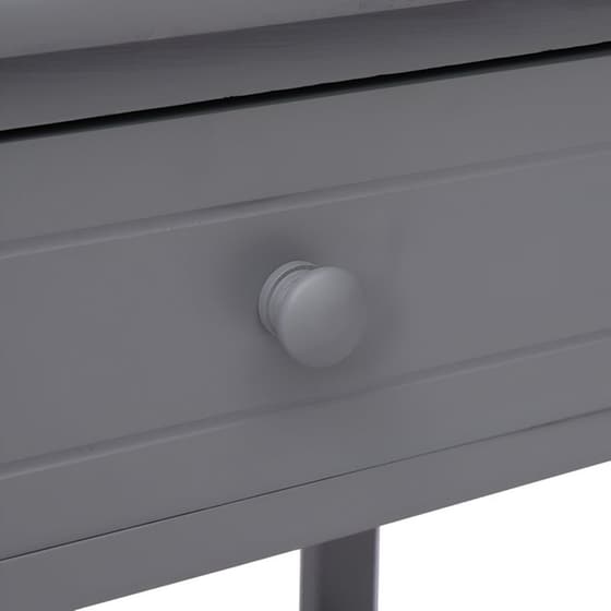 Κομοδίνο Vidaxl Από Ξύλο Παυλώνιας 2τμχ 40x29x42 cm - Γκρι image 3