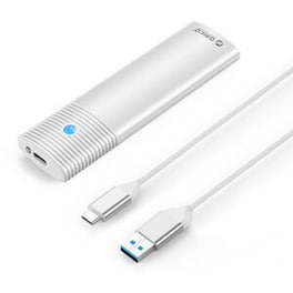 Θήκη M.2 SSD Orico USB 3.0 5Gbps PWM2-WH-EP έως 4TB - Λευκή