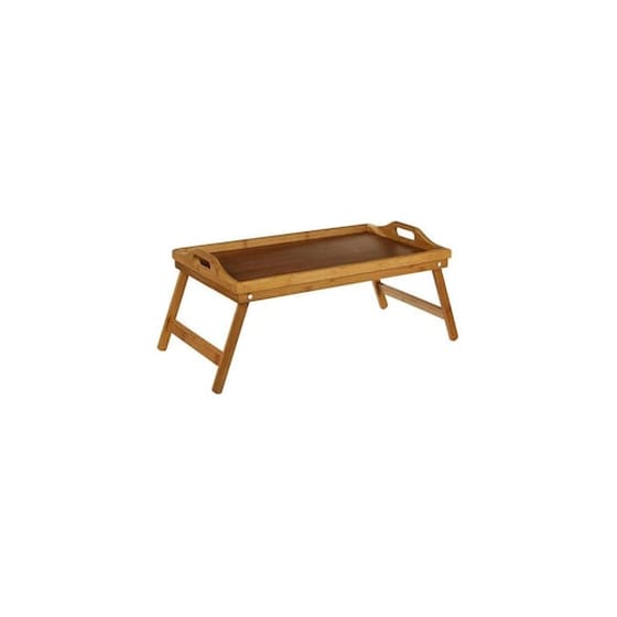 Τραπεζάκι Σαλονιού Aria Trade από Ξύλο Μπαμπού 50x30x22cm - Καφέ image 5