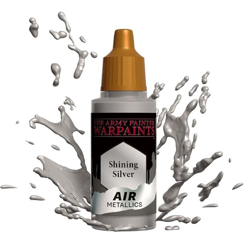 The Army Painter - Air Metallic Shining Silver Χρώμα Μοντελισμού (18ml)