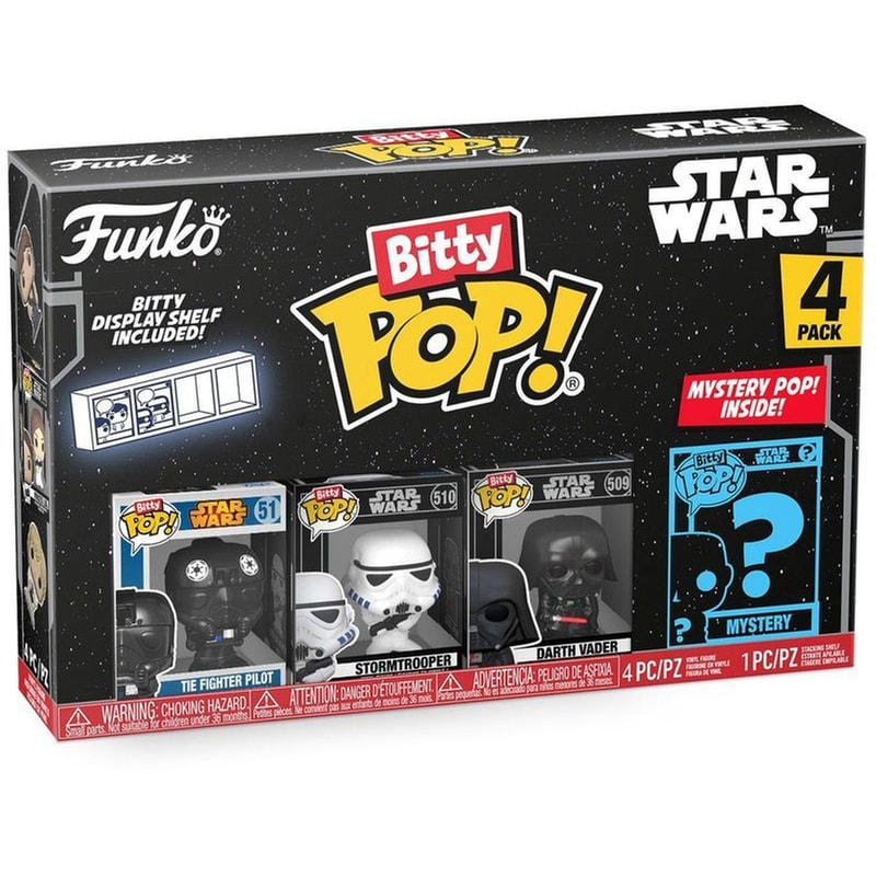 FUNKO Funko Bitty Pop! - Disney: Star Wars - Darth Vaders 4-Pack Set