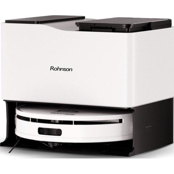 ROHNSON MAMBA RM-05 για Σκούπισμα και Σφουγγάρισμα με Χαρτογράφηση Χώρου Λευκό Σκούπα Ρομπότ image 5
