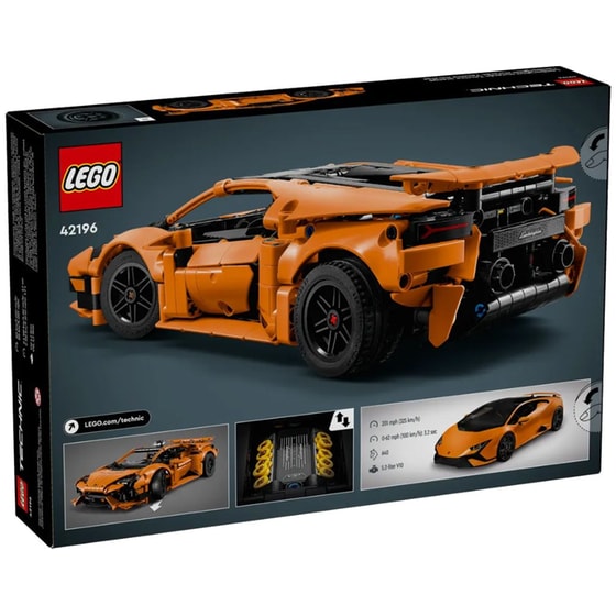 LEGO® Technic Lamborghini Huracán Tecnica Orange (42196) image 8
