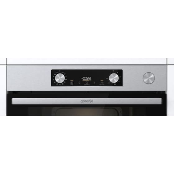 GORENJE BSA6737E15X 77 Lt Inox Εντοιχιζόμενος Φούρνος Άνω Πάγκου image 4