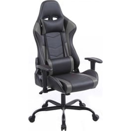 Καρέκλα Γραφείου/ Gaming 24Mall Mine Pro Υφασμάτινη - Μαύρο/ Γκρι