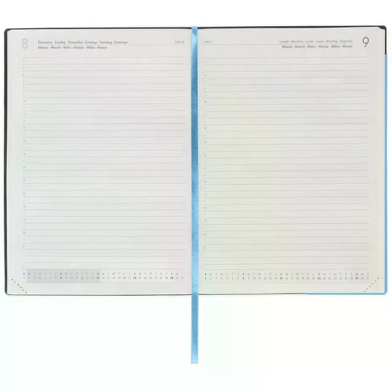 Ημερολόγιo Ημερήσιο Legami 2026 12Μ Large Retro Blue image 3