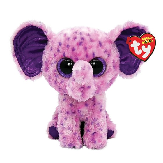 Λούτρινο TY Beanie Boos EvaΕλέφαντας Μωβ (15cm) 1607-36386 image 0