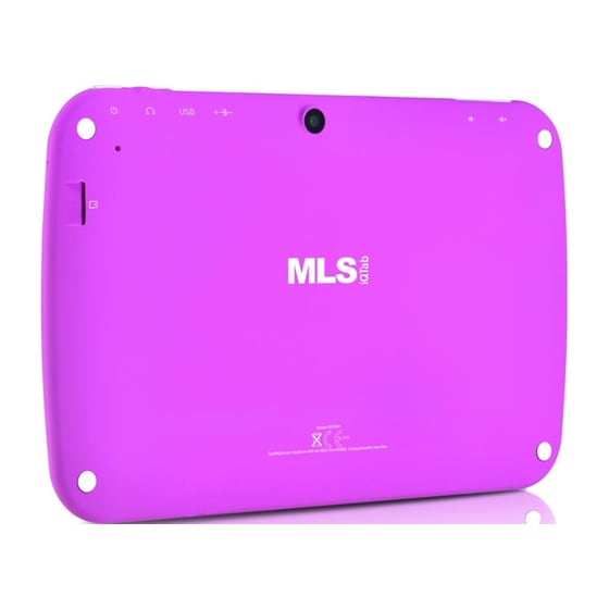 MLS iQTab Kido Plus Παιδικό Tablet 7" 8GB Ροζ image 3