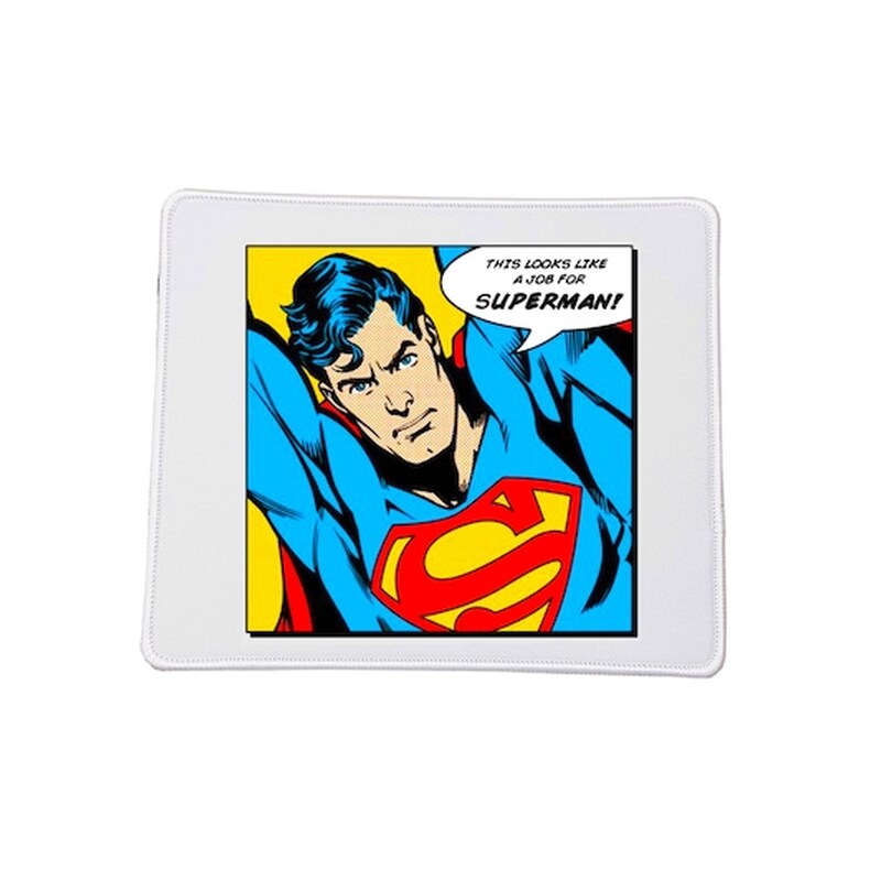 OEM Superman No6 Mouse Pad Small 230 x 200 mm Με σχέδιο OEM