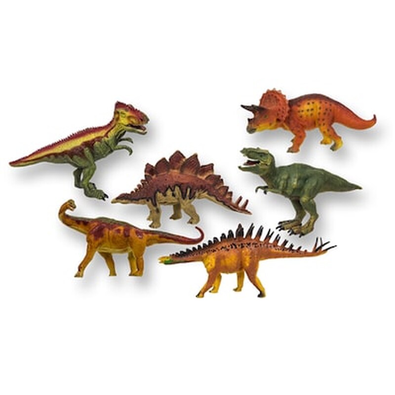 Δεινοσαυροι 6 Σχεδια 16cm Μεχρι 18cm Toymarkt 911138 71-1118