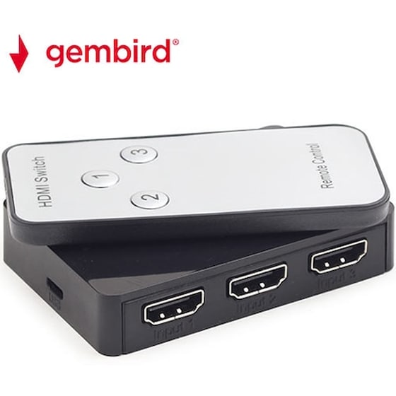 GEMBIRD HDMI INTERFACE SWITCH 3 PORTS image 0