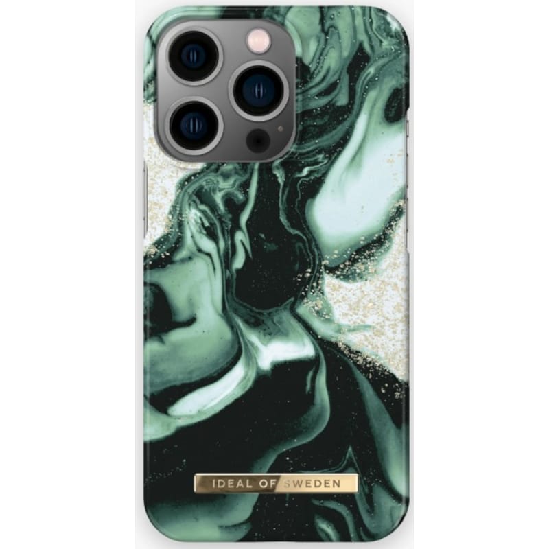 Θήκη Apple iPhone 14 Pro Max - iDeal of Sweden Fashion - Golden Olive Marble
