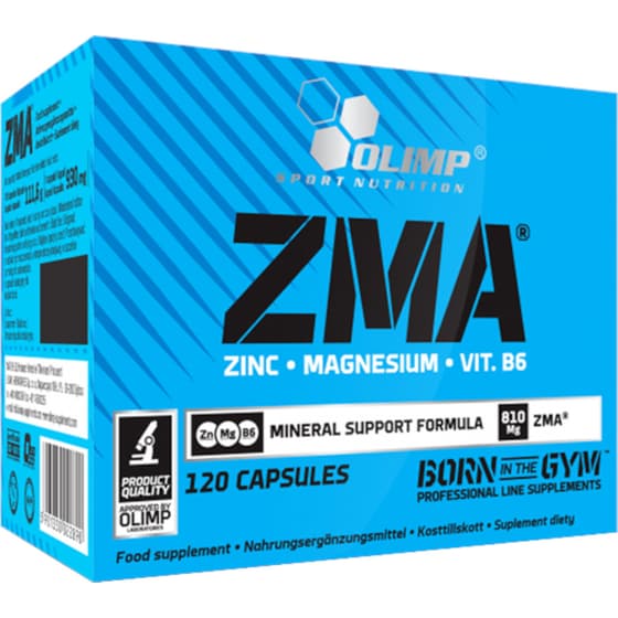 Συμπλήρωμα Διατροφής Olimp ZMA - 120 κάψουλες image 0