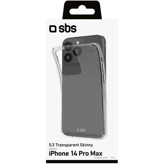 Θήκη Apple iPhone 14 Pro Max - Sbs Skinny Cover - Transparent image 2