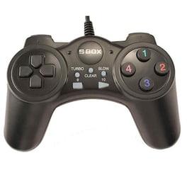 SBOX Gp-709 Gamepad Ενσύρματο για PC Μαύρο