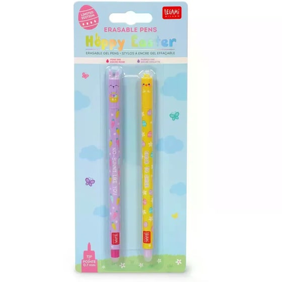 Στυλό Gel Legami Erasable Hoppy Easter 0.7mm (2 Τεμάχια) image 0