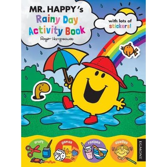 Mr Men- Mr. Happy's Rainy Day Activity Book image 0