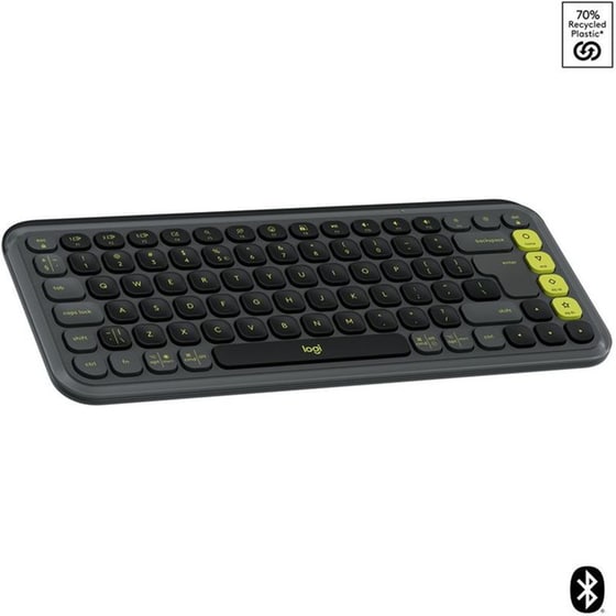 Logitech POP Icon Keys Ασύρματο Πληκτρολόγιο με Bluetooth - Γραφίτης (US) image 1