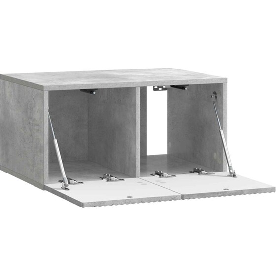 Επιτοίχιο Έπιπλο Τηλεόρασης VidaXL 59.5x41x30 cm - Γκρι image 4