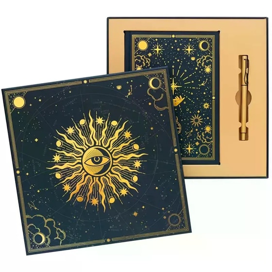 Σετ Δώρου Τετράδιο Astral Premium A5 με Στυλό 96 Φύλλων image 0