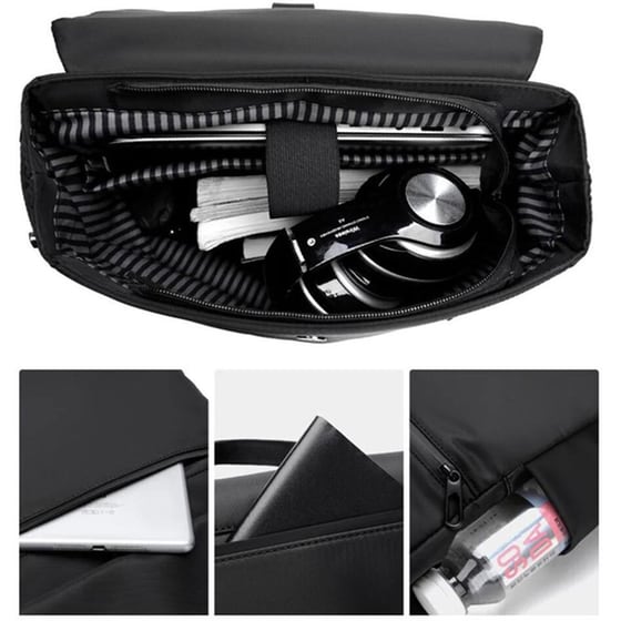 Τσάντα Laptop Amber AM2034 14" - Μαύρο image 2