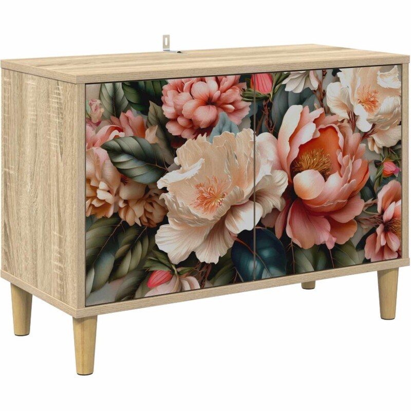 Έπιπλο Τηλεόρασης VidaXL BORNE 69 x 33 x 50 cm - Sonoma Δρυς