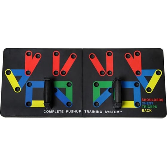 Αναδιπλούμενη Σανίδα Push Ups Διαφορετικών Λαβών Complete Push Up Training System image 5