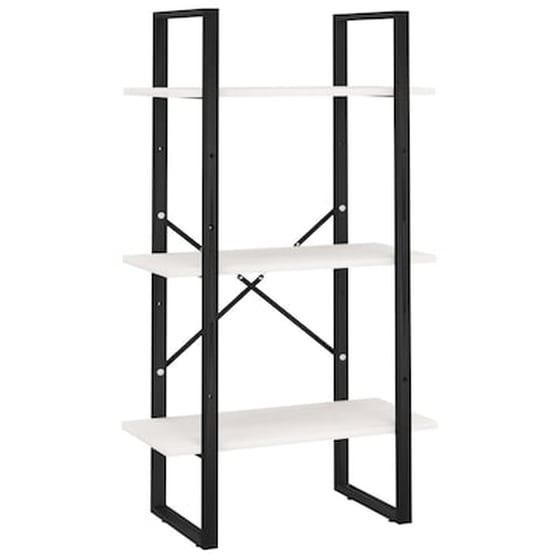 Vidaxl Ραφιέρα Αποθήκευσης Λευκή 60x30x105 Εκ. Από Μασίφ Ξύλο Πεύκου image 2
