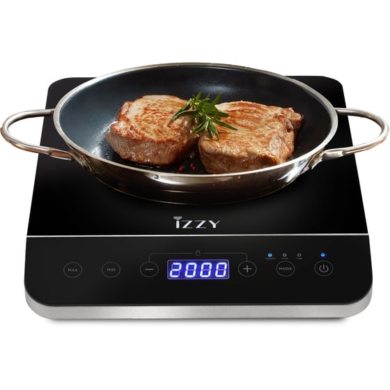 Επαγωγικό μάτι IZZY IZ-1204 2000 W Μαύρο image 1